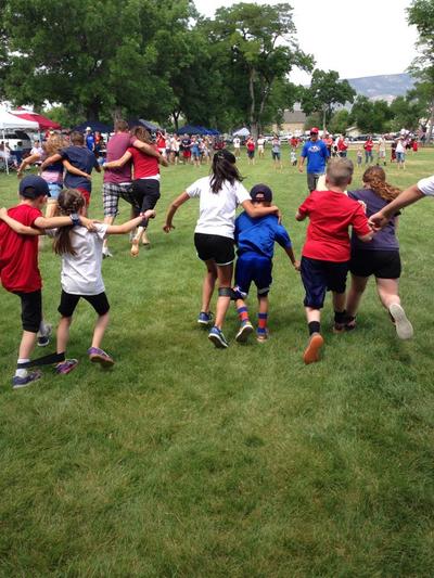 4th of July photo - children at play